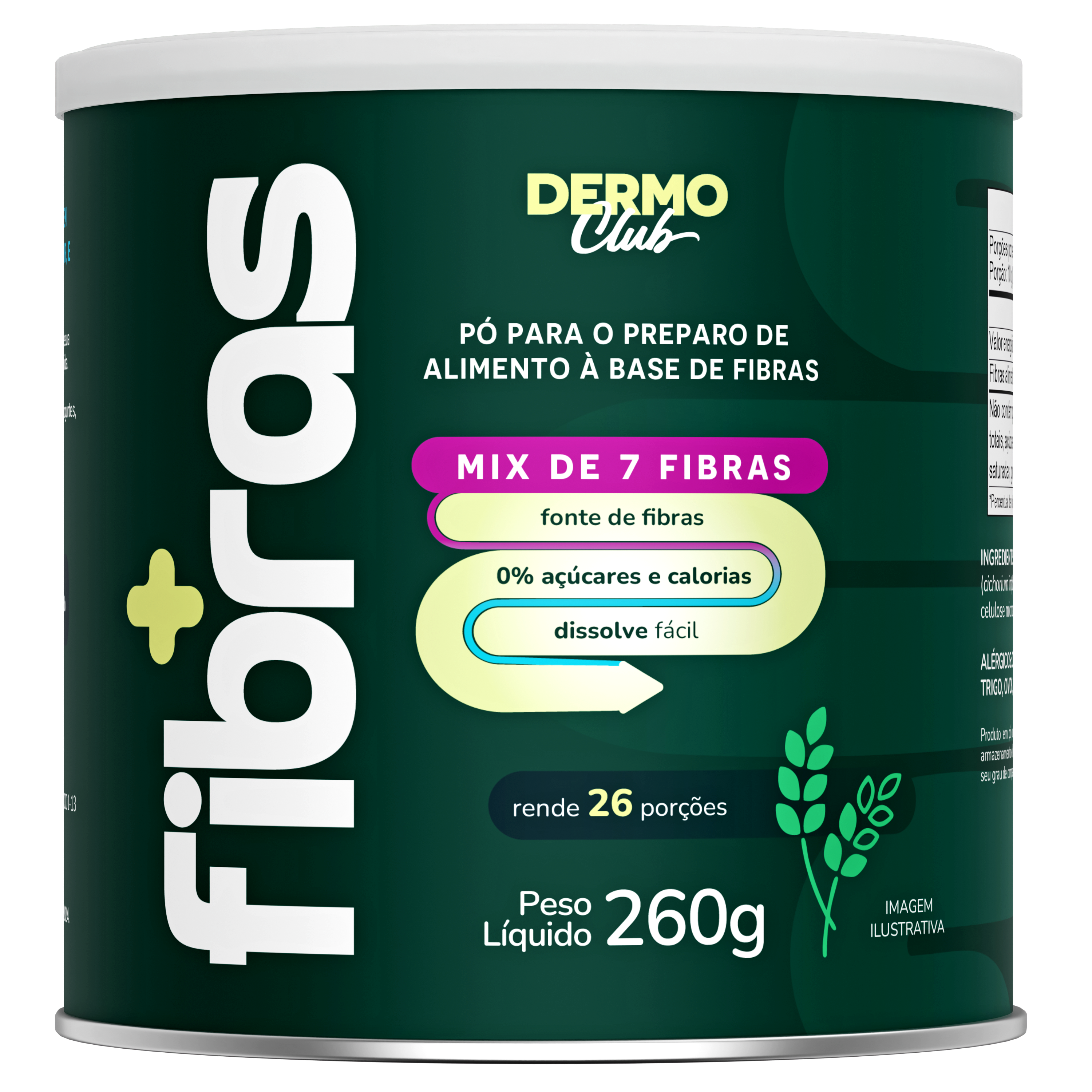 + Fibras DermoClub